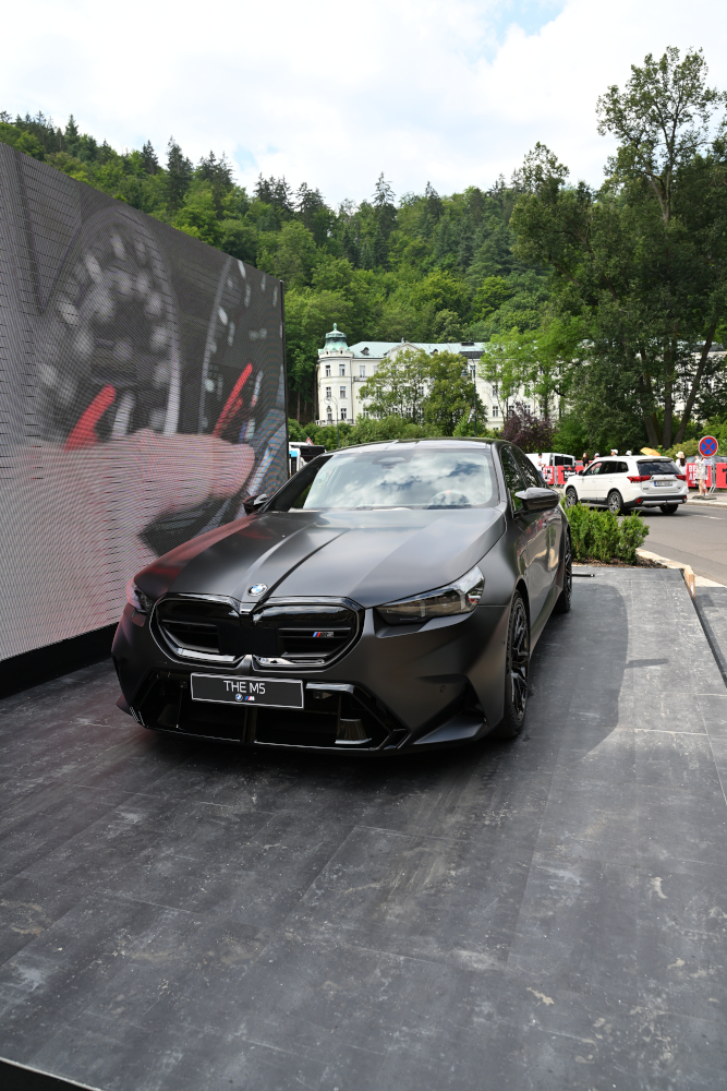 BMW M5 in Karlovy Vary